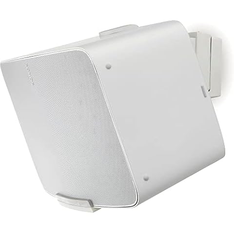 Soporte de Pared Horizontal Flexson para Sonos Five y Play:5 Blanco Cover