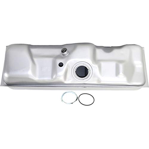 For Ford F-150 / F-250 / F-350 Fuel Tank 1987 1988 1989 | Front Side Mount | Silver | Steel | 16 Gallons / 61 Liters Capacity | F6TZ9002M