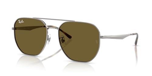 Image of Ray-Ban Mens Rb3724d Aviator Sunglasses