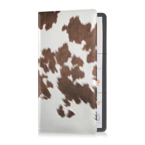 GuoChe Glove Box Organizer Car Registration and Insurance Holder Cow