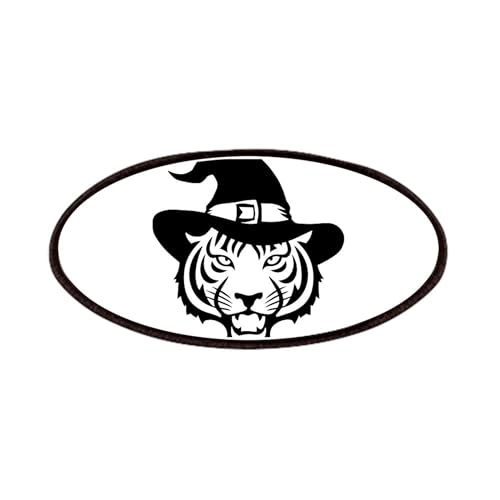 CafePress Tiger In Witch Hat 4