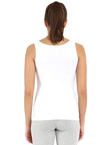 Image of Jockey Womens Cotton Regular Fit Round Neck Solid Tank Top