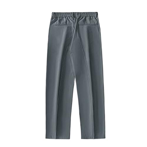 Pantalones largos para correr de hombre elásticos y deportivos con bolsillos
