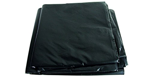 Bauplane LDPE schwarz 75my 4 x 5m Baufolie Abdeckplane