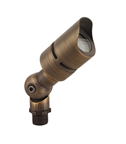 LFU Solid Brass Constructed Built-in LED Spot Up Flood Light. Low Voltage. (1, Pyris)