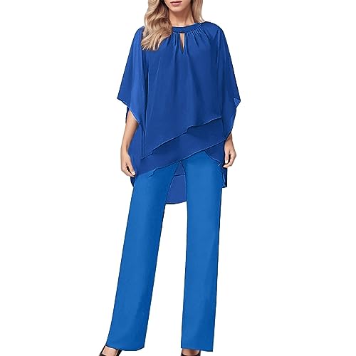 Archedeer Hosenanzug Damen Sommer Zweiteiler TüLl Abendanzug Sets...