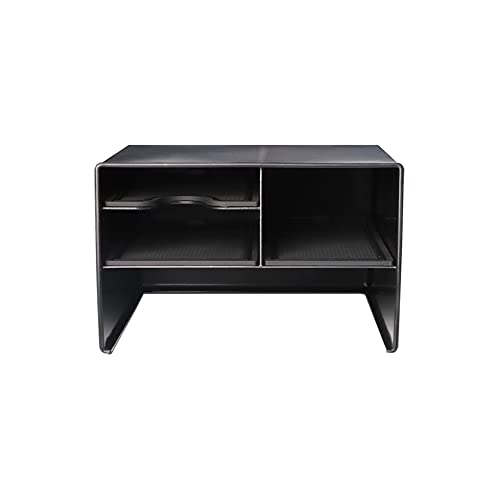 Baceyong Car Center Console Organizer Shelf, Fit for T0Y0TA C0R0LLA Cross 2022-2023 Plastic Car Storage Drawer Shelf, Black