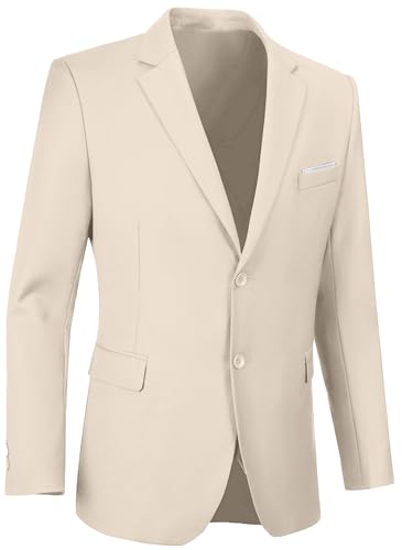 Mens 3 Piece Slim Fit Suit Set, 2 Button Solid Blazer Jacket Vest Pants Business Tuxedo3