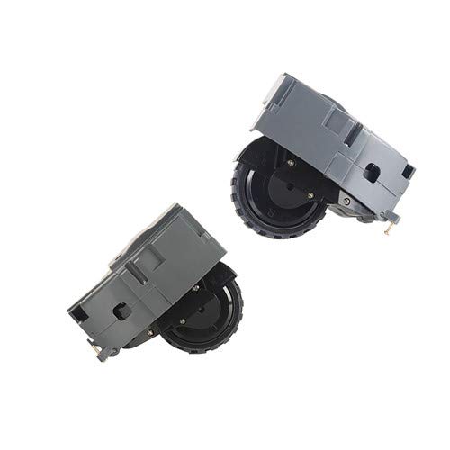 Kvatar Drive Wheel Module Right Left Wheel Pairs for iRobot Roomba 800 900 Series Parts Replacement (Gray Wheel LR)