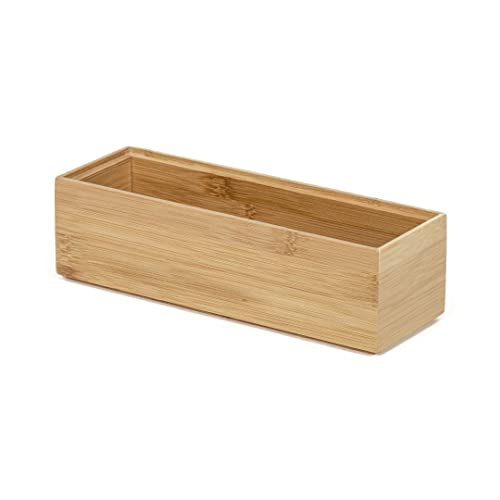 Compactor Organisateur Bois Foncé 22.5 x 7.5 x H.6.5 cm