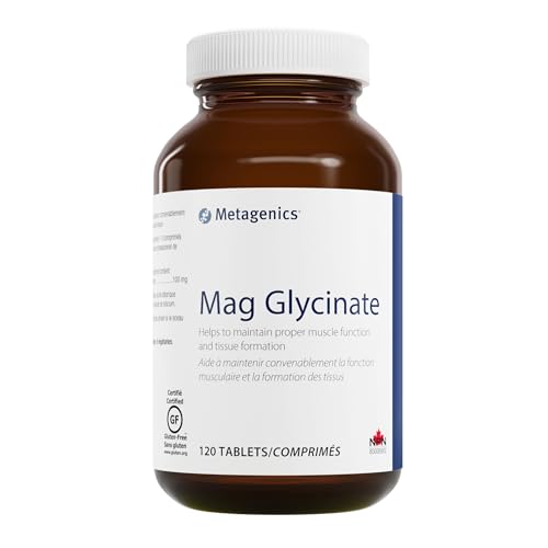 Metagenics Mag Glycinate - Muscle Function and Tissue Formation Support - 120 Tablets