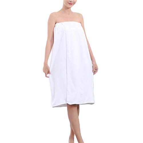 Alicare Hair Towel Cap Hair Dry Hat, Microfiber Turban Twist Hair Towel Wrap Head Towel with Button, Pure Color Quick Dry Super Absorbent for Long & Curly Hair, Anti-Frizz White