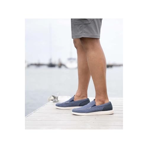 Nunn Bush Men's Brewski Canvas Moccasin Toe Slip-on Comfortable & Lightweight Loafer2