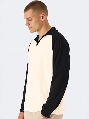 Image of Jump Cuts || Mens || Colorblock || Polo Neck || Raglan Full Sleeve || LoopKnit || Sweatshirt