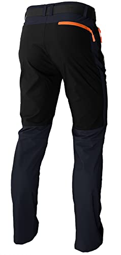 Kuseeker Mens Stretch Work Hiking Pants Quick Dry Lightweight Waterproof Outdoor Travel Climbing Fishing Pants