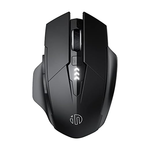 8 INPHIC Multi-Device Bluetooth Ergonomic Mouse