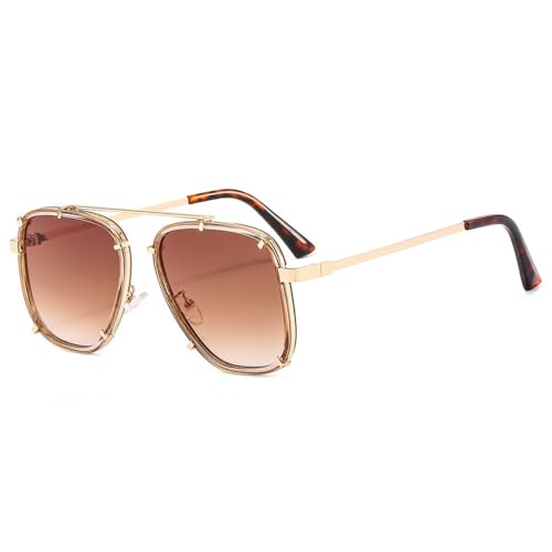 Lunettes de soleil rétro UV400 pour éviter l'éblouissement avec style vintage 2025