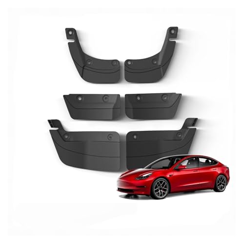 Guardabarros Tesla Model 3 Highland 2024: accesorios de modificación de ruedas 2