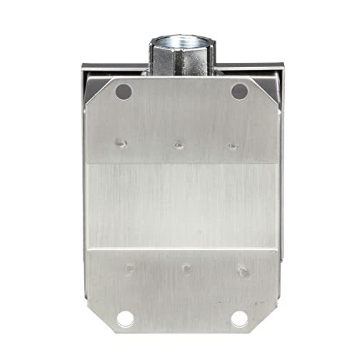 Caja inox 1 taladro de acero pulido para botoneras de control industrial 2