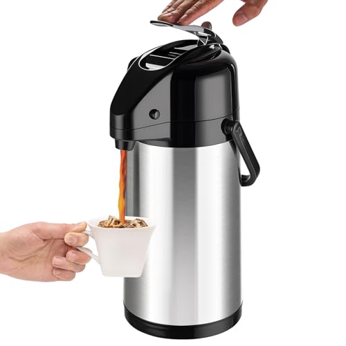 PARACITY Upgraded Airpot Coffee Carafe with Double...