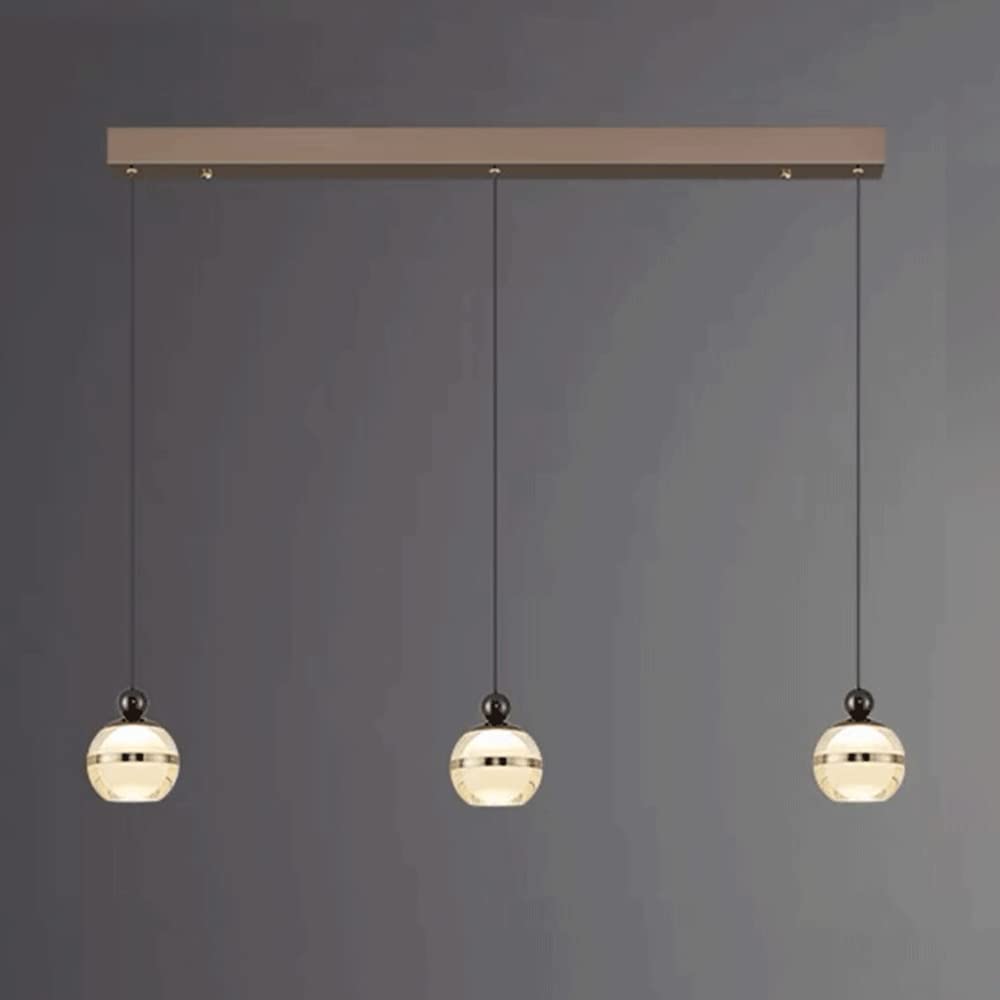 Lampe à suspension moderne à LED pour îlot de cuisine et luminaire salon