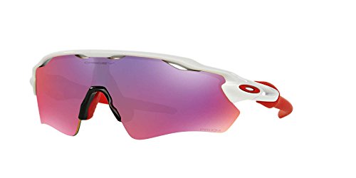 Óculos de Sol Oakley Radar Ev Path 0OO9208 920805 Tam 38 / Branco - Lentes Prizm Road