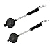 Lifespace Cast Iron Jaffle Irons/Pie or Sandwich Maker - 2 Pack