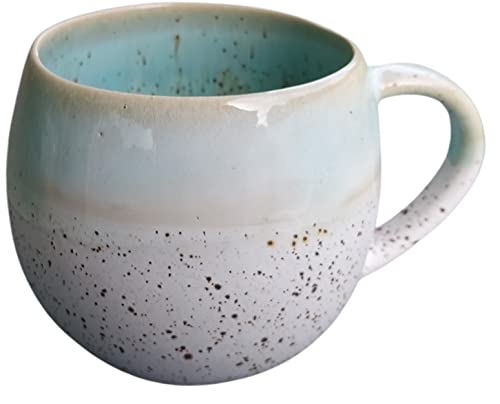 PintoCer - Tasse avec poignée, céramique grès, idéal pour le café, le lait, le thé et le chocolat, passe au lave-vaisselle et au micro-ondes Cover
