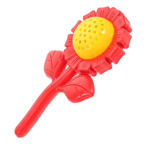 TOBBOMEY ひまわりハンドベル ジングルベル楽器 子供のための鐘 ガラガラ シェーカーのおもちゃ 男の子のおもちゃ 子供の楽器のおもちゃ 赤ちゃんの手のおもちゃ キッドベル プラスチック