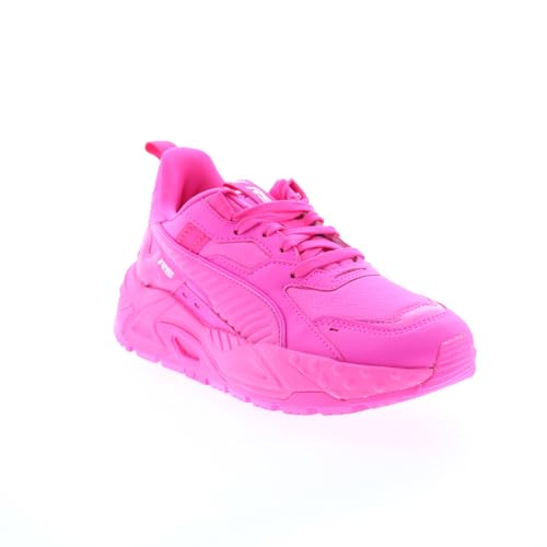 PUMA Womens Rs-Trck Brighter Days Lace Up Sneakers Shoes Casual - Pink - Size 8 M