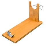 MGE - Soporte Jamonero - Jamonero de Madera Desmontable - Soporte para Pata de Jamón - Madera de Pino Pulida