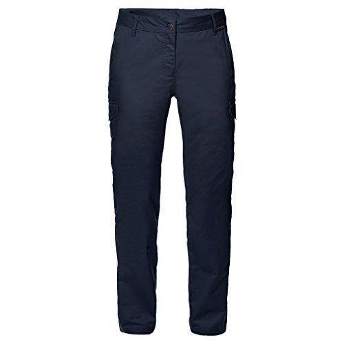 Jack Wolfskin Damen Liberty Cargo Pants, Midnight Blue, Größe 42 (US 33/32)