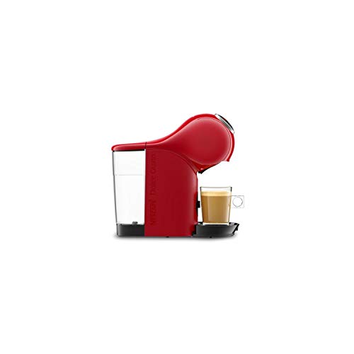 Machine a cafe Krups expresso multi boissons Genio S Plus rouge compact - 5
