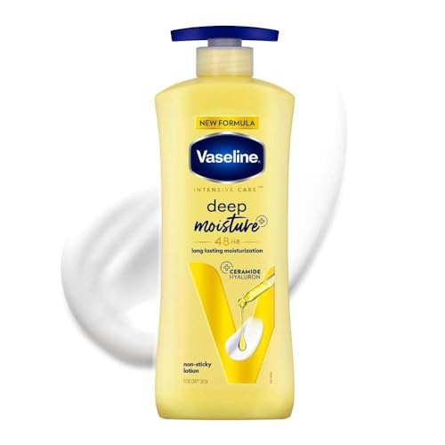 Vaseline Deep Moisture Body Lotion |For Dry Skin | Cushion Soft S...