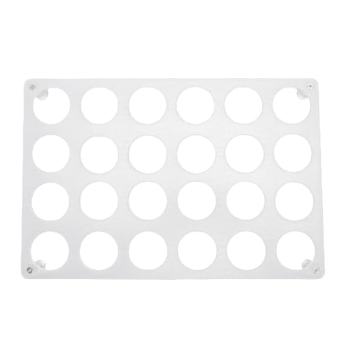 RASTKY Porta Cialde per caffè in Acrilico Trasparente da 24 Cialde, Vassoio per Capsule per Stazione caffè, Controsoffitto della di Casa, Cassetto Porta per (4 mm/0,16 pollici di spessore)