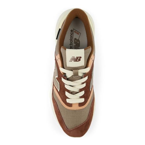 New Balance New Balance Unisex-Adult 997R V1 Sneaker, Rich Oak/Mushroom, Men 4 M/Women 5.5 W