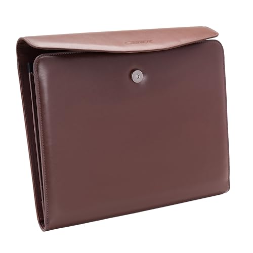 Porte-documents Case-It PAD-35 marron contre le désordre des papiers A4