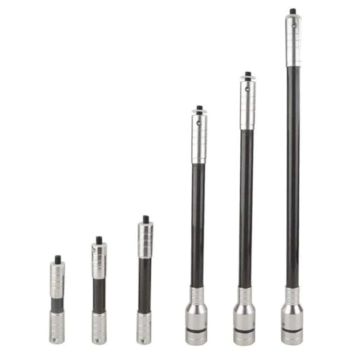 SHARROW Archery Carbon Bow Stabilizer Rod 4" 5" 6" Extender Balance Bar Side Rod 10" 12" 15" Damping Rods Shock Absorber Hunting Accessories (4")