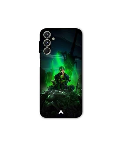 Image of Premium Anime 1 Case for Samsung Galaxy M54 (Glossy Finish) Soft-Touch Metal TPU Back Cover, Shockproof, Designer, Aesthetic Mobile Phone Case