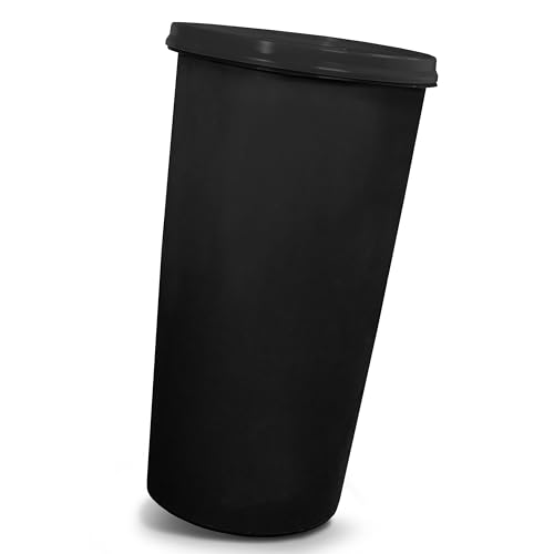 Will-Jeder Mülleimer 60l mit geruchsdichtem Deckel (Anthrazit), Gelber Sack Ständer, Made in Germany, Müllsackständer ermöglicht rissfreie Säcke – Bild 3