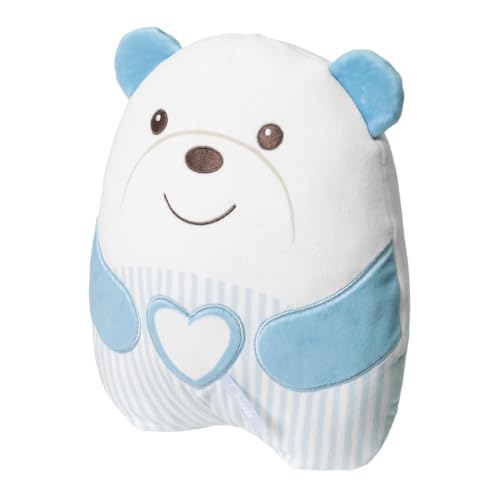 Chicco Ours de méditation câlin, Peluche électronique Doux pour Enfants, Rembourrage Doux, 20 Minutes de Musique relaxante et méditative, lumière Douce, Lavable en Machine, 0 Mois +, Bleu