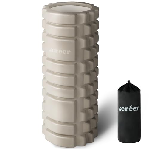 【créer(クレエ) フォームローラー インテリアに似合うオリジナルカラー多数】 筋膜ローラー グリッドフォ...