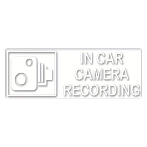 Facile da usare: assicurati la tua sicurezza durante la guida con la nostra decalcomania di allarme di sicurezza della fotocamera. La sua forte adesione non danneggia la vernice o il vetro della vostra auto. Staccare facilmente e incollarlo per una maggiore sicurezza.