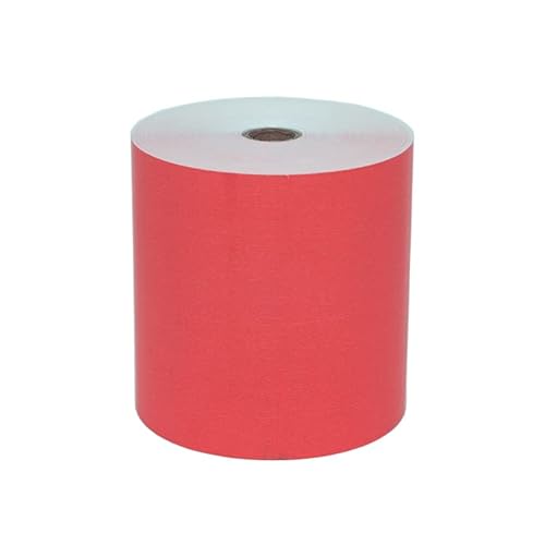 48 Rollos Papel Térmico Color Rojo Cover