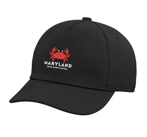 Maryland Crab Cake Capital State Pride Adjustable Printed Baseball Hat,