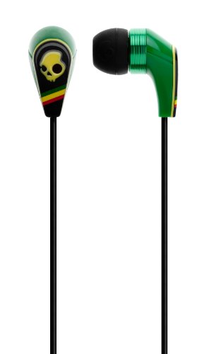 Skullcandy S2FFDM-058 50/50 In Ear Bud with In-Line Microphone and Control Switch/Volume S2FFDM-058 (Rasta)