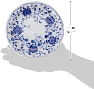 Sunupii 630135 Indigo Arabesque 5-Size Plate, Comes in a Presentation Box