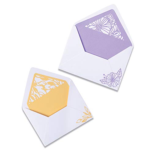 Matrices Sizzix Thinlits 665176 fleurs délicates par Olivia Rose pour découpe précise de papier - 2