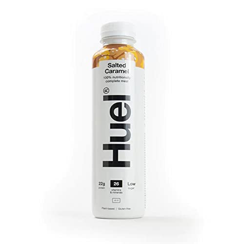 Huel Ready to Drink Nutritionally Complete Meal Salted Caramel Flavour Plant-Based Gluten-Free (6 x 500ml)