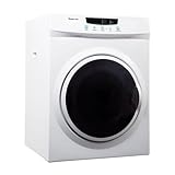 Magic Chef Compact Laundry Dryer Machine, Portable Dryer for Small Spaces, 3.5 Cubic Feet, White